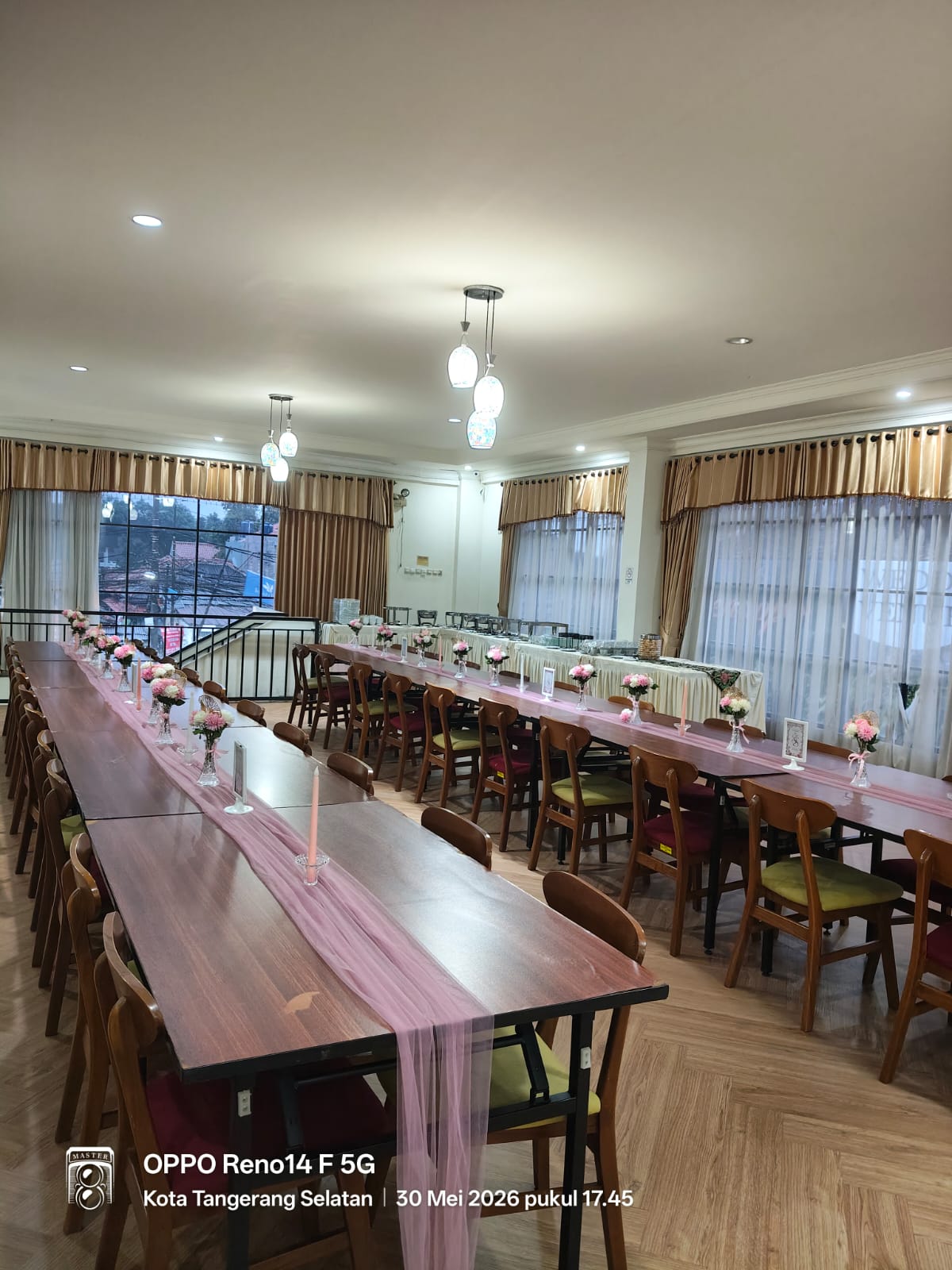Setup banquet Bale Ayu Jakarta